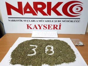 Kayseri’de uyuşturucu operasyonu
