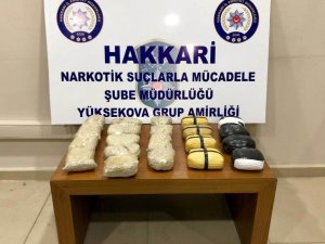 Yüksekova’da 11 kilo eroin ele geçirildi