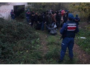 Balıkesir’de 70 Afgan mülteci yakalandı