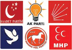 Partilerin anket savaşı sürüyor
