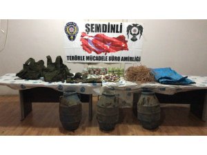 Şemdinli kırsalında mühimmat ele geçirildi