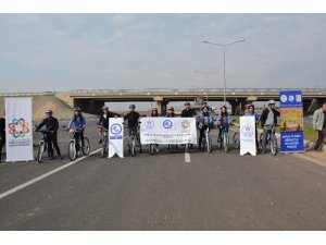 Irak sınırında ’Sağlık ve Doğa Bisikletle Buluşuyor’ projesi