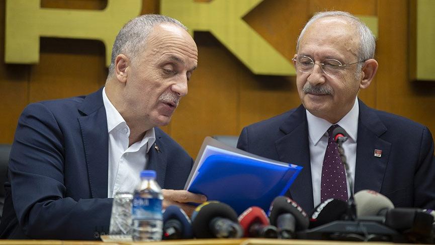 Kılıçdaroğlu Türk-İş'i ziyaret etti