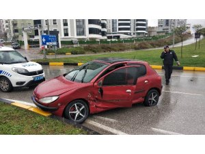 Samsun’da trafik kazası: 1 yaralı