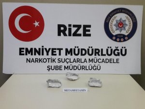 Rize’de uyuşturucu operasyonu: 2 gözaltı
