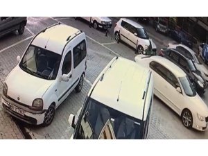 Geri gelirken otopark görevlisine çarptı