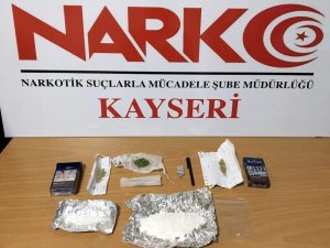 Kayseri’de uyuşturucu operasyonu: 2 gözaltı