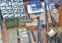 Maraş'ta Ergenekon cephaneliği