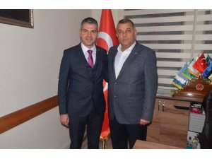 Aksan’dan Erdoğan Bıyık’ı ziyaret