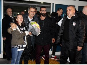 Beşiktaş kafilesi Kayseri’ye geldi