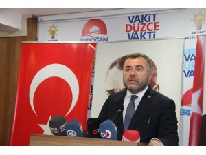 AK Parti Düzce il başkanı Keskin, seçim sürecini anlattı