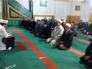 Hüyük'te sabah namazı buluşması