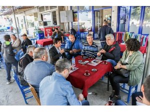 Bodrum Belediye Başkan aday adayı Ahmet Aras halkın sorunlarını dinledi