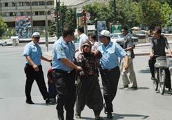 Konya'da dilenci operasyonu