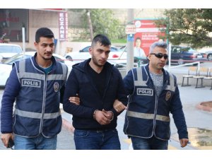 Kahramanmaraş’ta akü hırsızı yakalandı