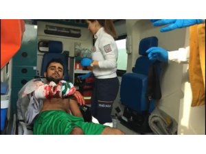 Amatör maçta kavga: Yaralanan 1 oyuncu hastaneye kaldırıldı