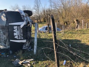 Zonguldak’ta trafik kazası: 1’i ağır, 4 yaralı