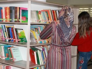 Karatay Halk Kütüphanesi’ne yoğun ilgi
