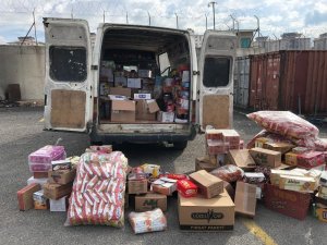 Van’da 28 bin paket kaçak sigara ele geçirildi