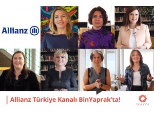 Allianz Türkiye kadın çalışanlarının ilham veren hikayelerini ‘BinYaprak’ta paylaştı
