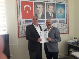 Emekli Emniyet Müdürü AK Parti’den belediye başkanı aday adayı oldu