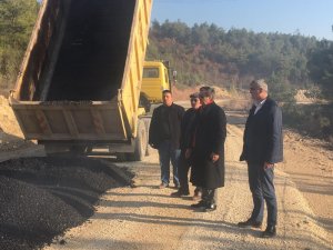 Milletvekili Güneş, çalışmaları yerinde inceledi