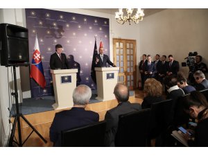 Çavuşoğlu-Lajcak ortak basın toplantısı