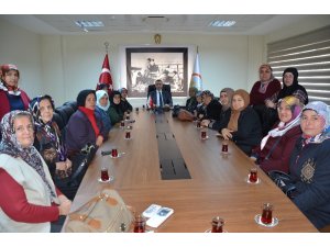 Tarım ve Orman Müdürü Ayvalık kadın çiftçiler ile bir araya geldi