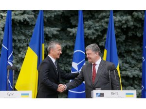 NATO’dan Poroşenko’ya destek telefonu
