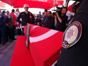 Giresun’da sarhoş sürücünün çarptığı polis Ordu’da son yolculuğuna uğurlandı
