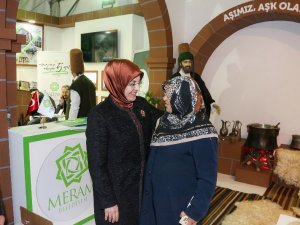 Meram standı Konya Günleri Fuarı’nda ilgi gördü
