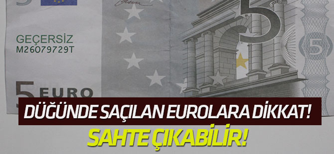 Düğünlerdeki sahte paralara  En çok çocuklar kızıyor