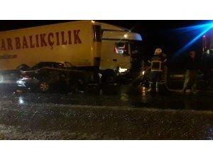Otomobili ile ters istikamete giren Uzman Çavuş hayatını kaybetti
