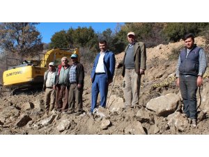 Elverişsiz tarım arazileri teraslama yöntemiyle tarıma kazandırıldı