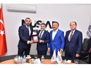 Bakan Yardımcısı Nebati, MÜSİAD Mersin Şubesi’ni ziyaret etti