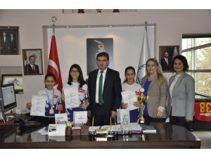 Şampiyon atıcılardan Eskici’ye ziyaret