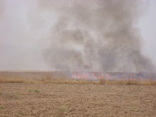 Çiftçilere anız yangını uyarısı