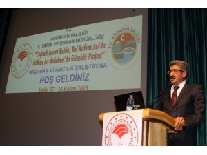 Arıcılık çalıştayı Ardahan’da başladı