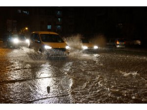 Edirne'de kuvvetli sağanak