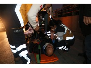 Otomobilin çarptığı bisiklet sürücüsü ağır yaralandı