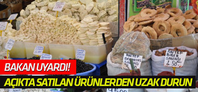 "O gıdalardan mutlaka uzak durun!"