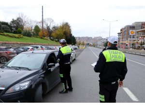 Tekirdağ'da trafik denetimi