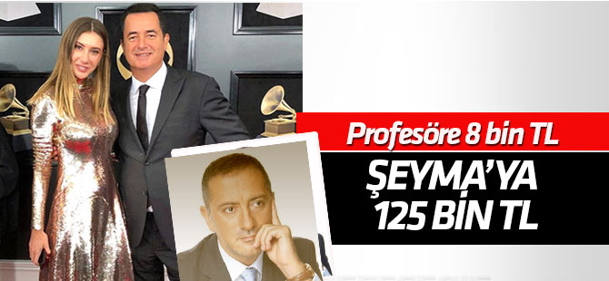 Fatih Altaylı:Profesöre 8 bin TL Şeyma'ya 125 bin TL nafaka