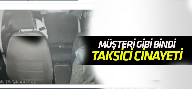 Bayrampaşa'da taksici cinayeti