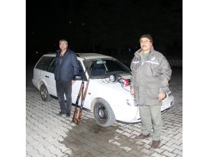 Afyonkarahisar’da yasadışı far avcılarına operasyon