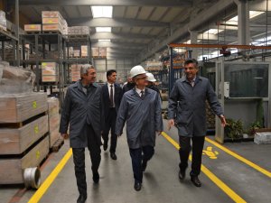 Rektör Özçelik’ten 3. OSB’ye ziyaret