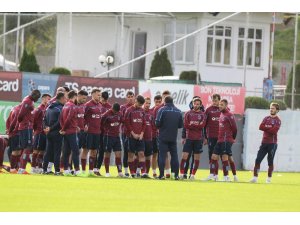 Trabzonspor Kayserispor maçı hazırlıklarını sürdürdü