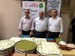 Kilis’in "Cennet çamuru" tatlısı tanıtıldı