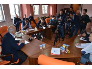 Başkan Çalışkan'dan basın toplantısı
