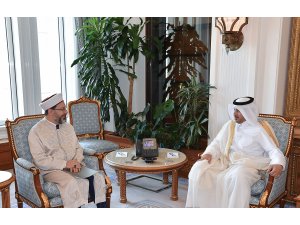 Diyanet İşleri Başkanı Katar’da